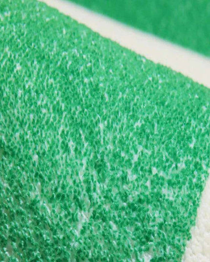 Elegant Green Checkerboard Area Rug for Sophisticated Home Interiors