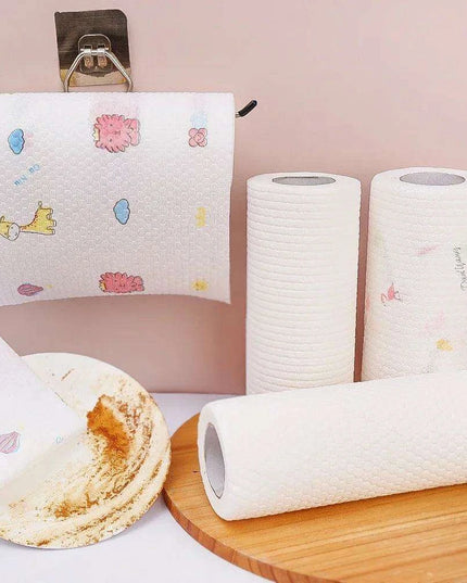 Essential Kitchen Cleaning Wipes Set with Stainless Steel Storage Hanger