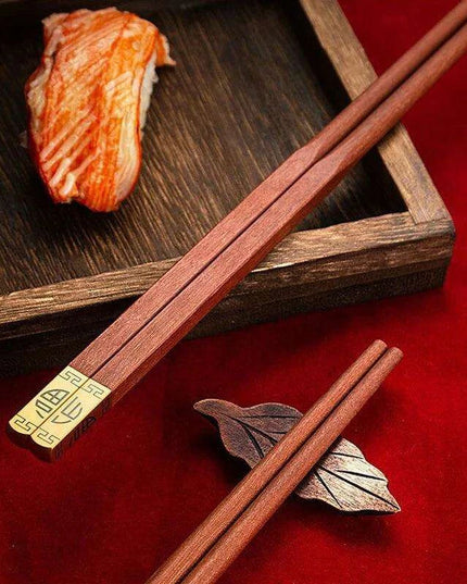 Sophisticated Ruby Bamboo Chopstick Collection - Transform Your Asian Dining Adventure