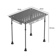 Versatile Aluminum Folding Picnic Table for Outdoor Adventures