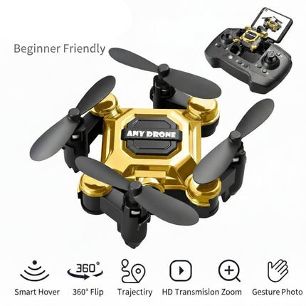 Mini Folding Drone with HD Camera & Remote Control