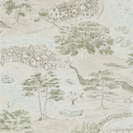 Decorative Wallpaper Store Vintage Southeast Asian Tropical Wallpaper