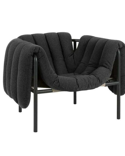 Alien Luxe PU Leather Nordic Lounge Chair: Exquisite Comfort Armchair
