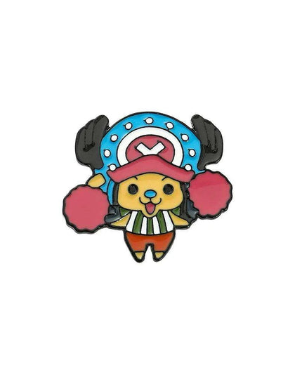 Anime Lover's One Piece Character Enamel Pins Collection - Stylish Jewelry Set for Fans