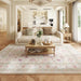Luxe Floral Area Rugs: Soft Serenity and Classic Style