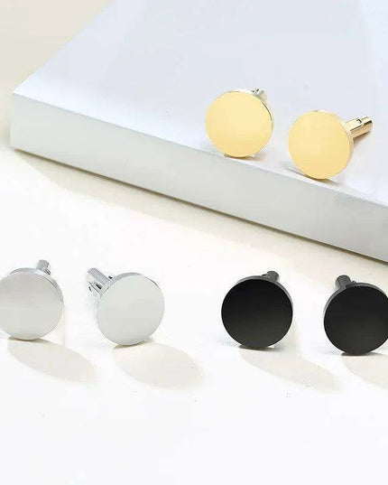 Personalized Elegance: Custom Stainless Steel Cufflinks for the Modern Gentleman