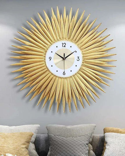 Sleek Modern Quartz Wall Clock 80x80cm for Elegant Home Interiors