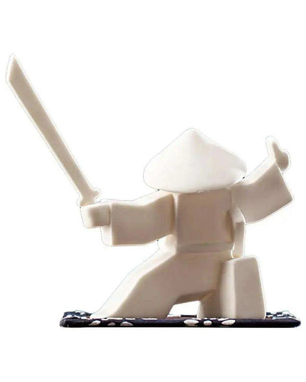 Elegant Samurai Porcelain Incense Holder - Unique Artistic Censer for Home Serenity