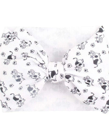 YANJIE 2023 Customizable Large Hair Bow Headband Set for Kids