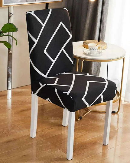 Elegant Bohemian Paisley Mandala Stretch Chair Slipcovers for Dining and Banquets