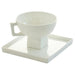 Regal Elegance: Medieval Red Bone China Tea Cup Collection