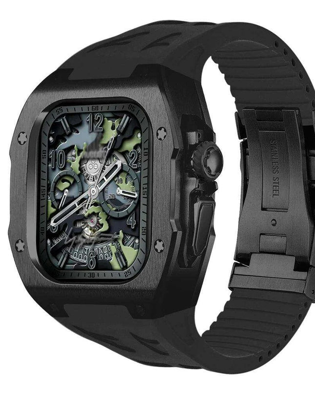 Titanium Alloy 49MM Customizable Apple Watch Conversion Kit with Tools