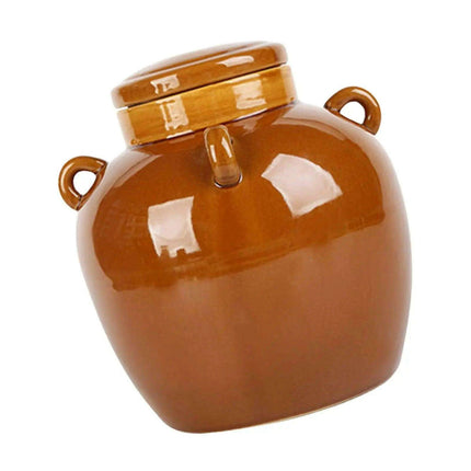 Elegant Sparkling Ceramic Storage Jar for Stylish Kitchen Decor