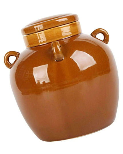 Elegant Sparkling Ceramic Storage Jar for Stylish Kitchen Decor