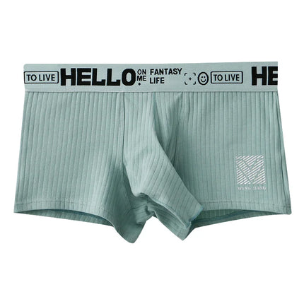 Teen Boys Elephant‑Trunk Style Cotton Boxer Underwear,Men Breathable Comfort Flat Briefs For Summer teen-boys-elephant-trunk-style-cotton-boxer-underwear-men-breathable-comfort-flat-briefs-for-summer