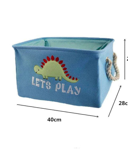 Chic Collapsible Canvas Storage Bin for Kids