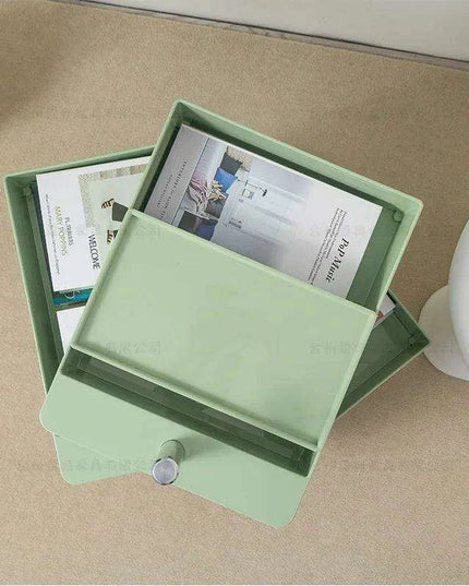 360-Degree Rotating Multi-Layer Storage Organizer - Stylish Movable Cabinet for Magazines and Cosmetics