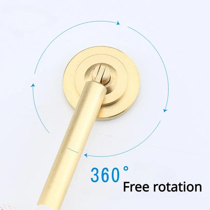 Single Hole Wardrobe Ring Handle European Antique Brass Cabinet Drawer