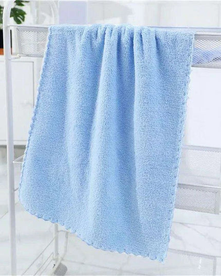 Luxury 3-Pack Microfiber Coral Velvet Towels - 30x60cm