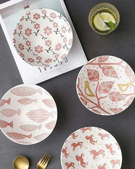 Chic Japanese Ceramic Ramen and Soup Bowl Collection - Essential for Elegant Dining Experiences