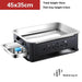 Deluxe Stainless Steel Fish Grilling Kit with Infusion Tray and Korean BBQ Features