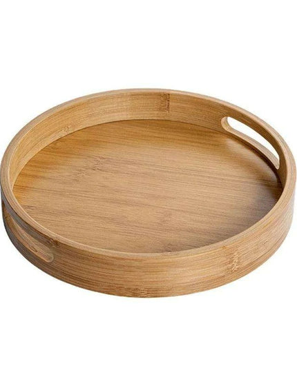 Eco-Friendly Wooden Tray Set for Tea Ceremonies - Versatile Serving Solution with Coasters