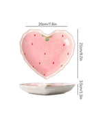 1pc Strawberry plate