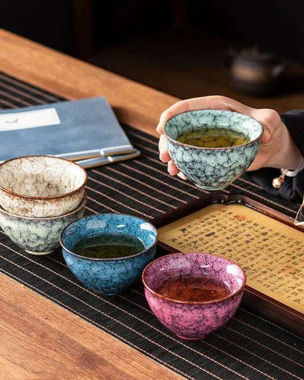 Sophisticated Five-Element Ceramic Tea Set for Home Elegance and Thoughtful Gifting