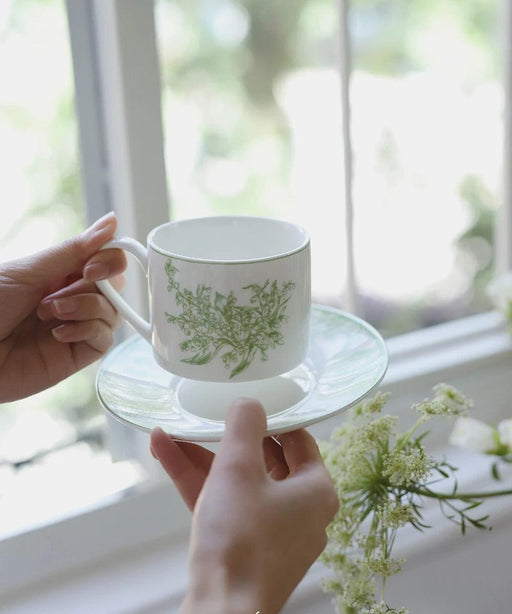 Lily of the Valley Floral Porcelain Dinner Set