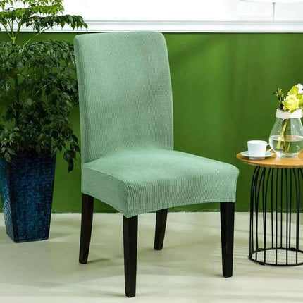 Elegant 3D Quilted Waterproof Chair Protector - Stretchable Spandex/Polyester Cover for Stylish Living and Special Occasions