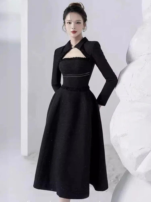 Elegant Strapless Cut-Out Evening Gown with Luxurious Diamond Details