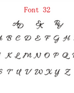 font32 / Silver