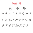 font32 / Silver