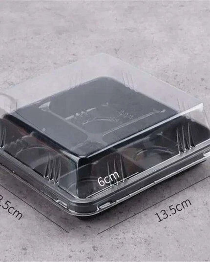 Elegant Transparent Baking Box Set - Enhance Your Culinary Creations with Style