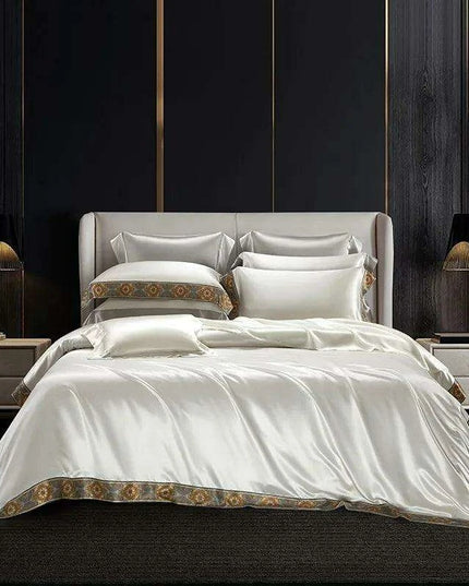 Mulberry Silk & Bamboo 4-Piece Bedding Set