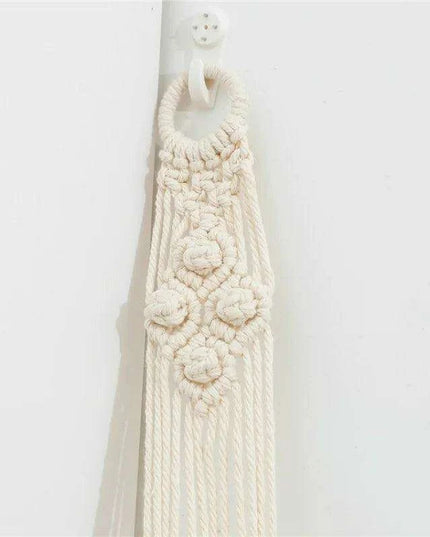 Stylish Boho Stuffed Animal Storage Hammock - Modern Toy Organizer