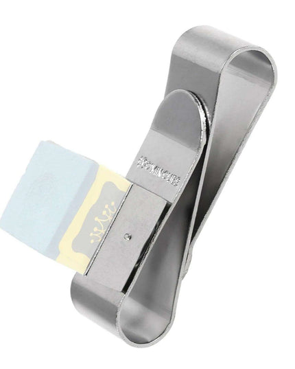 Stainless Steel Magnetic Pool Cue Chalk Holder - Essential Gear for Cue Players
