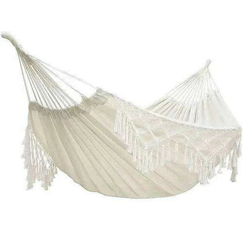 Macrame Dreamscape Deluxe Double Hammock - Your Ultimate Relaxation Escape