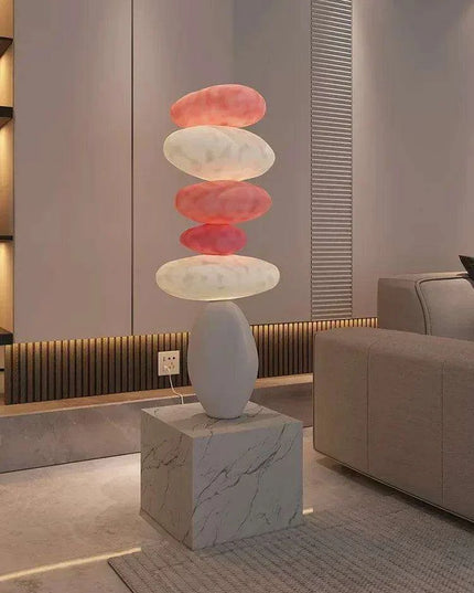 Serenity Stone 80CM Art Sculpture for Harmonious Indoor Atmosphere