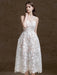 Summer Elegant Floral Lace Evening Dress - A Timeless Statement of Style