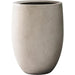 Sleek Contemporary Round Concrete Planter - Perfect for Indoor and Outdoor Use