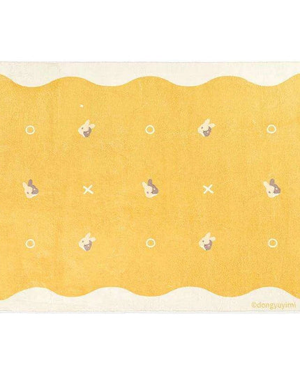 Whimsical Kids' Cartoon Plush Area Rug - Soft and Snuggly Floor Carpet
