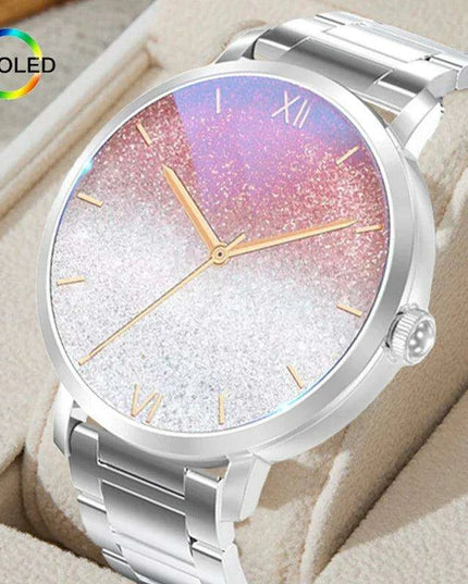 Chic Smart NFC Watch for Women with Bluetooth Calling, GPS, and Health Monitoring