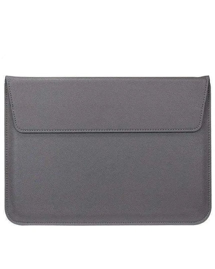 Sleek PU Leather Laptop Sleeve - Compatible with MacBook and Huawei - Chic Tech Accessory for Everyday Use
