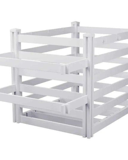 Poolside Storage Chest with Basket Compartments