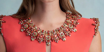 HIGH STREET Newest 2026 Designer Fashion Women's Colorful Diamond Bead