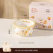 Bear Dodo Cream Style Ceramic Kids Breakfast Bowl Set - Charming Kitchen Essential