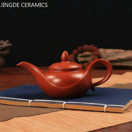 Artisan Yixing Zisha Teapot Set – Elegant Purple Clay Brew Kit for Home and Travel