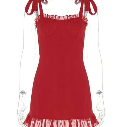 Chic Backless Camisole Mini Dress for Women: Ideal for Summer Events and Nightlife