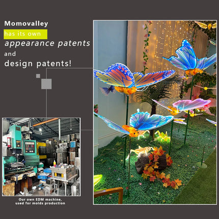 Shop1103850549 High Brightness LED Butterfly Outdoor Garden Decor